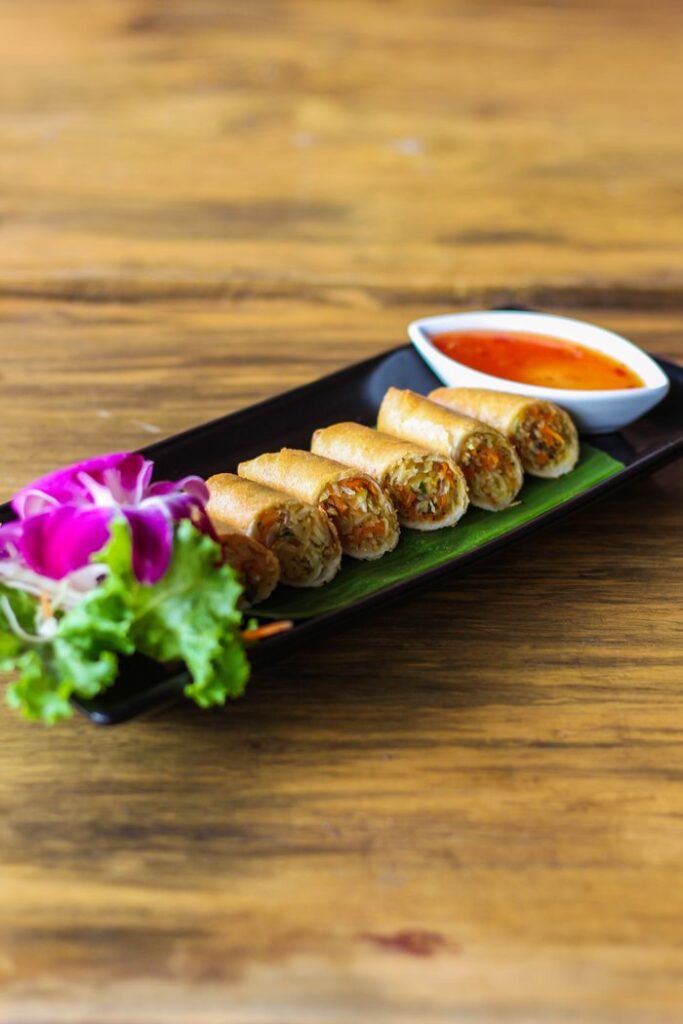 Spring rolls Minjiang Restaurant